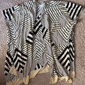 CAbi Monochrome Striped Tunic